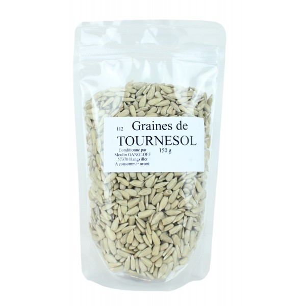 Graines de tournesol (pâtes, riz, graines, céréales et pains)