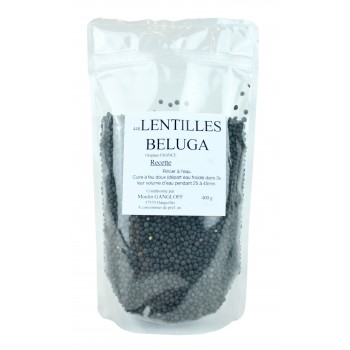 Lentilles Beluga noires