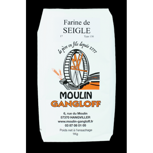 Farine de seigle type 130 - La Vie Claire - 500 g