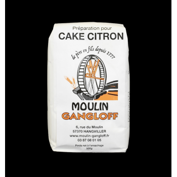 Préparation cake Citron