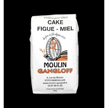 Préparation cake Figue-miel