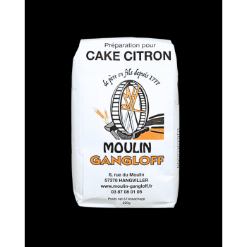 Préparation cake Citron
