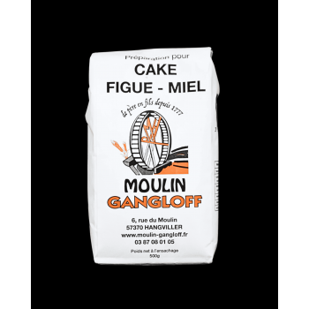 Préparation cake Figue-miel